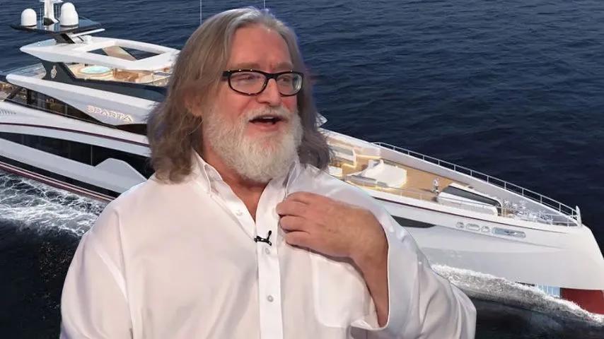 Gabe Newell presenta un lujoso yate de 400 millones de dólares con sala de juegos, cine y helipuerto