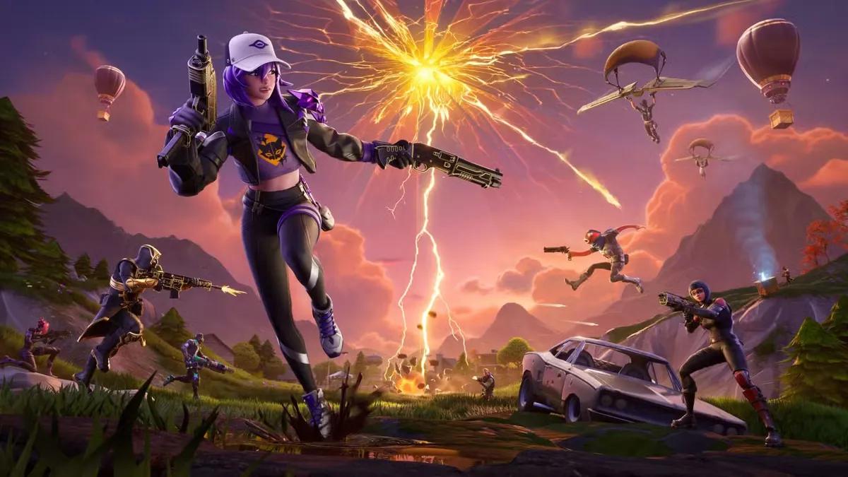 Fortnite insinúa un importante cruce con la F1 este mes: una filtración sugiere que el evento de carreras es inminente