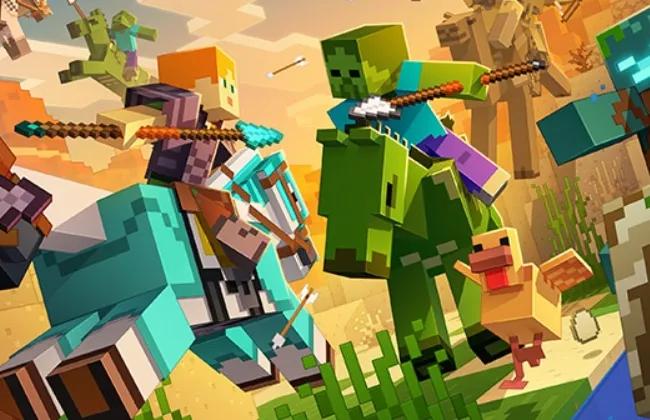 Actualización de Minecraft Mounts Of Mayhem con nuevos Mobs y armas
