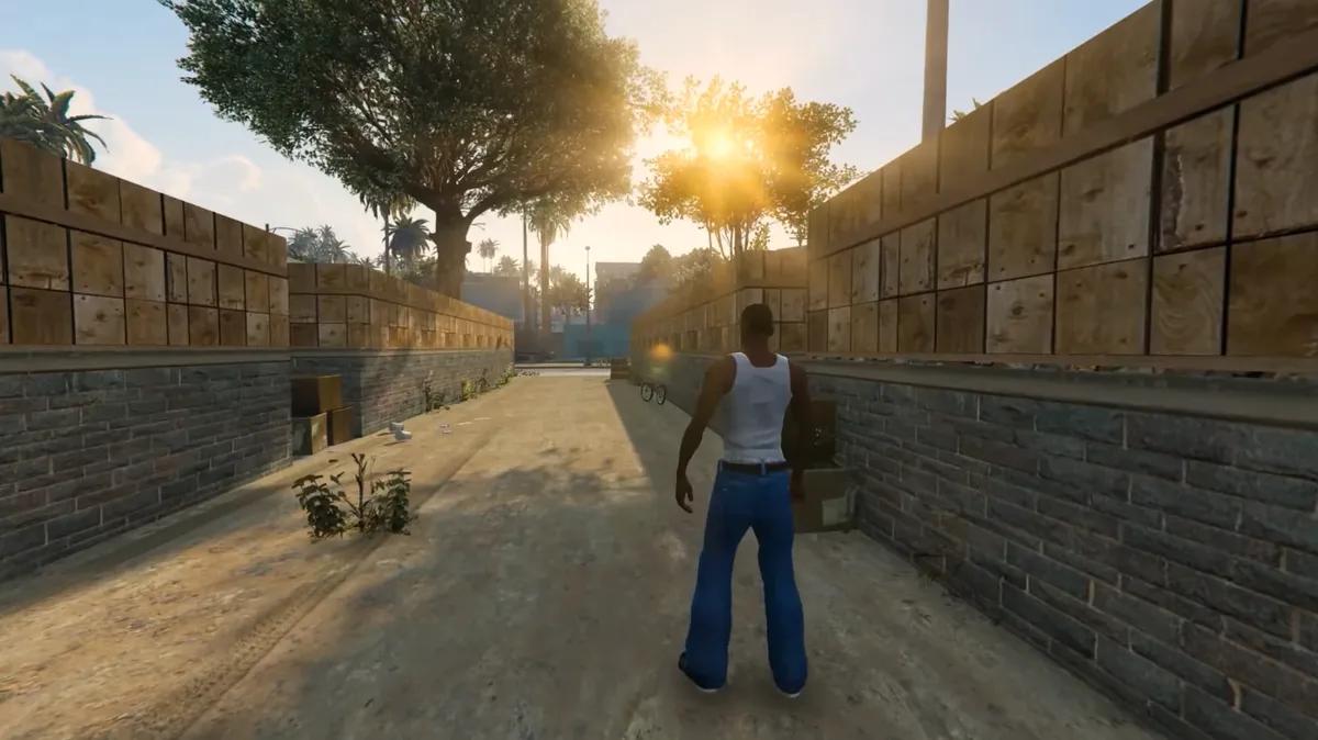 La experiencia completa de GTA: San Andreas se está reconstruyendo con el motor RAGE de GTA 5