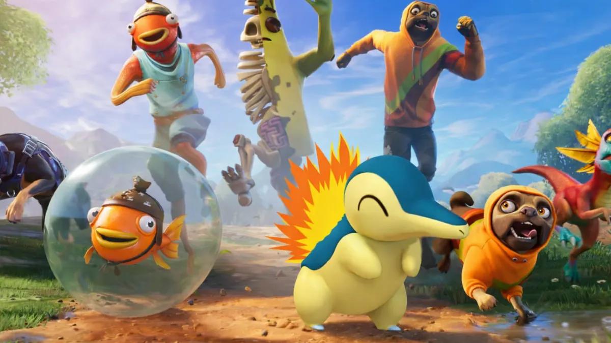 Un mod de Fortnite presenta Pokémon Compañeros, lo que genera peticiones para un crossover oficial