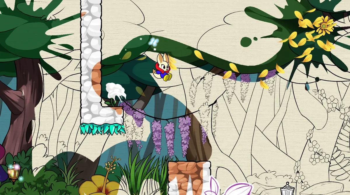 Pigment trae un juego de plataformas completamente gratuito a Steam sin monetización