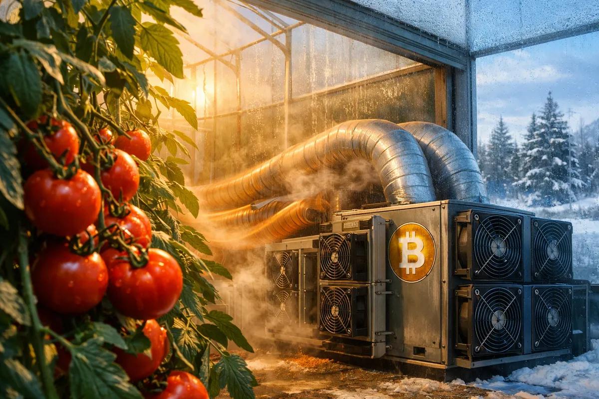 El calor de la minería de bitcoins calienta invernaderos canadienses con tomates