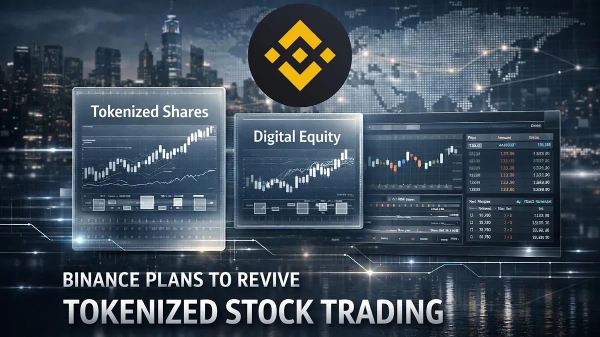 Binance planea reactivar el comercio de acciones tokenizadas
