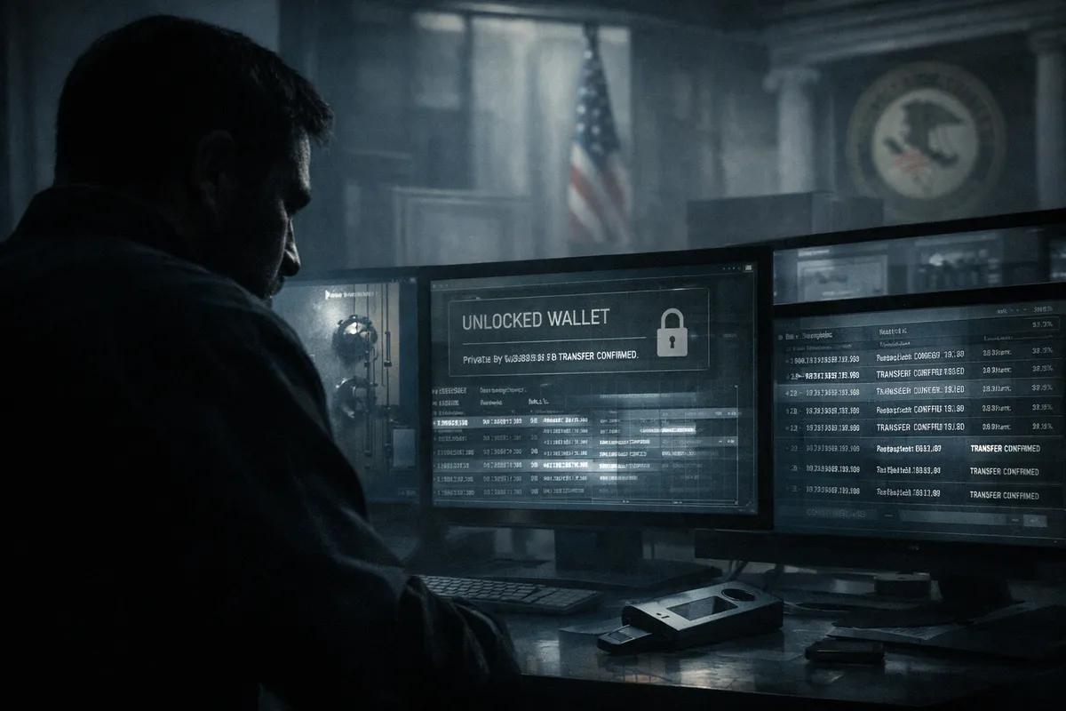 Cómo el hijo de un contratista del USMS robó criptodivisas al Gobierno de EEUU durante años