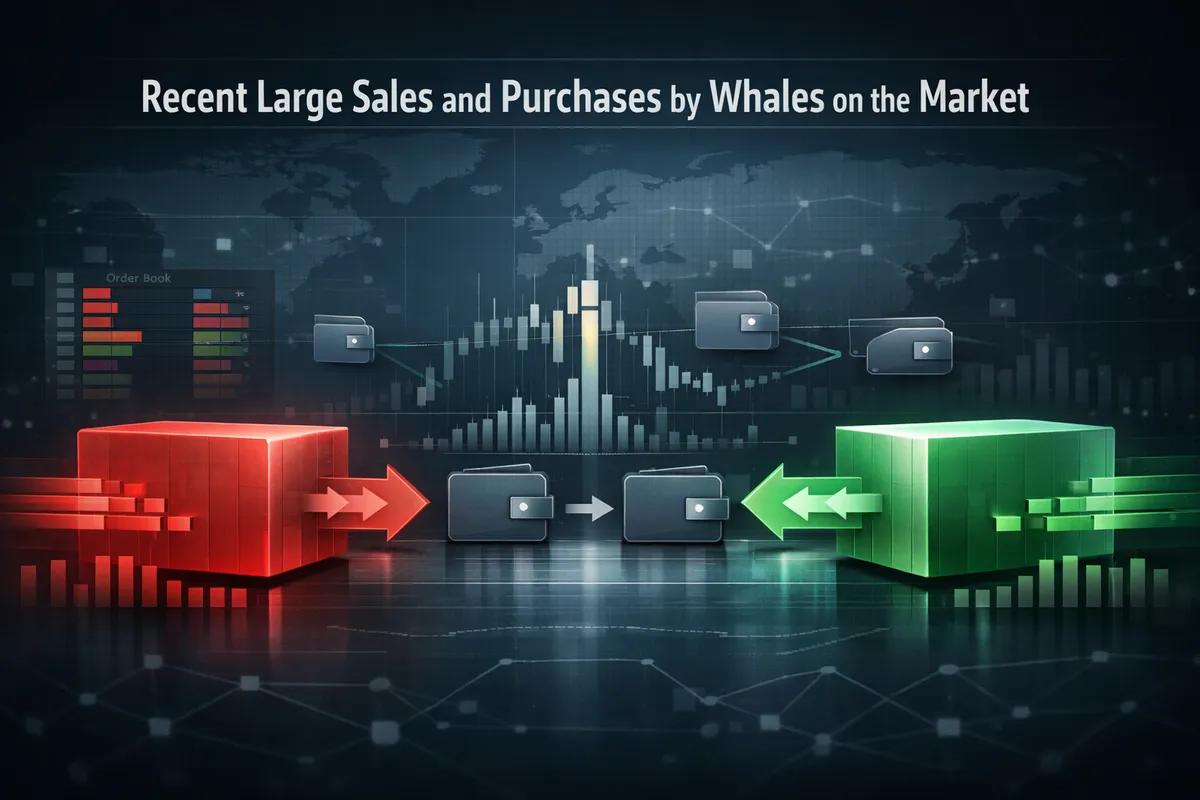 Grandes ventas y compras recientes de ballenas en el mercado