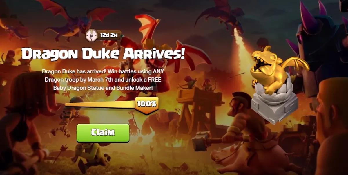 Clash of Clans lanza el evento de la comunidad Dragon en la Supercell Store