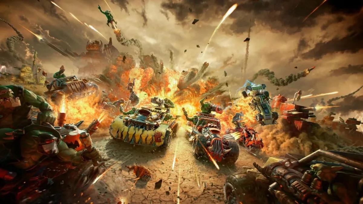 Warhammer 40,000: Speed Freeks llegará a PS5 - Orky Combat Racing llegará a las consolas en 2026