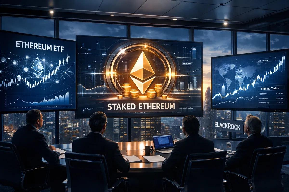 BlackRock inaugura una nueva era para las criptomonedas con el lanzamiento de un ETF de Ethereum estacado