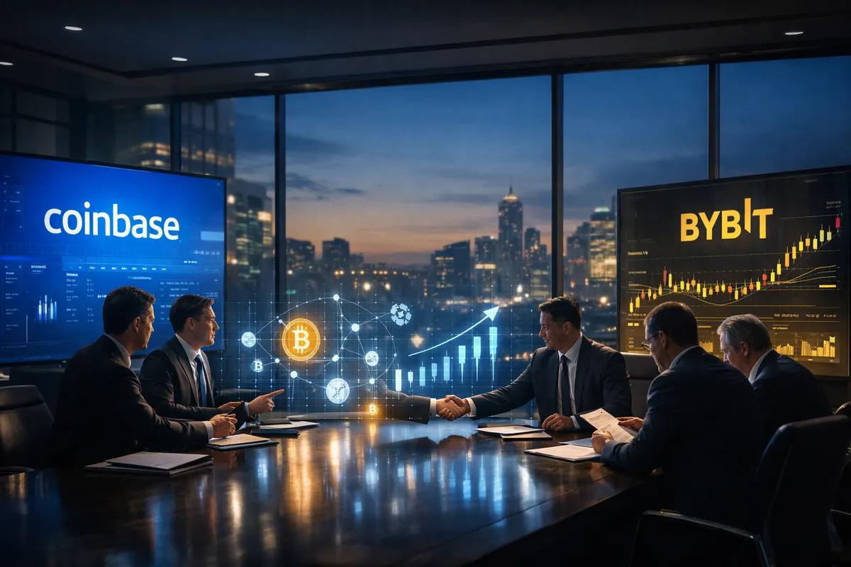 Coinbase lidera las negociaciones con Bybit sobre una asociación de inversión