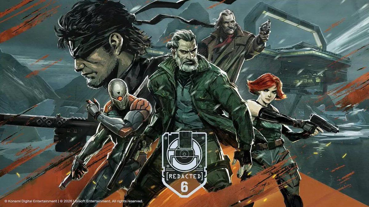 Rainbow Six Siege anuncia un evento (REDACTED) con un crossover con Metal Gear Solid.