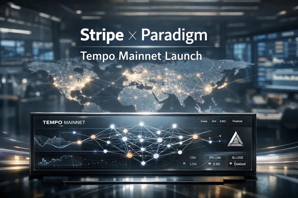 Stripe y Paradigm lanzan la red principal de Tempo.
