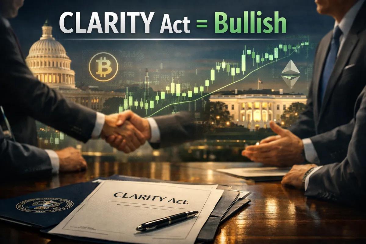 ¡Importante catalizador alcista para las criptomonedas! Senadores estadounidenses y la Casa Blanca alcanzan un acuerdo de principio sobre la Ley CLARITY.
