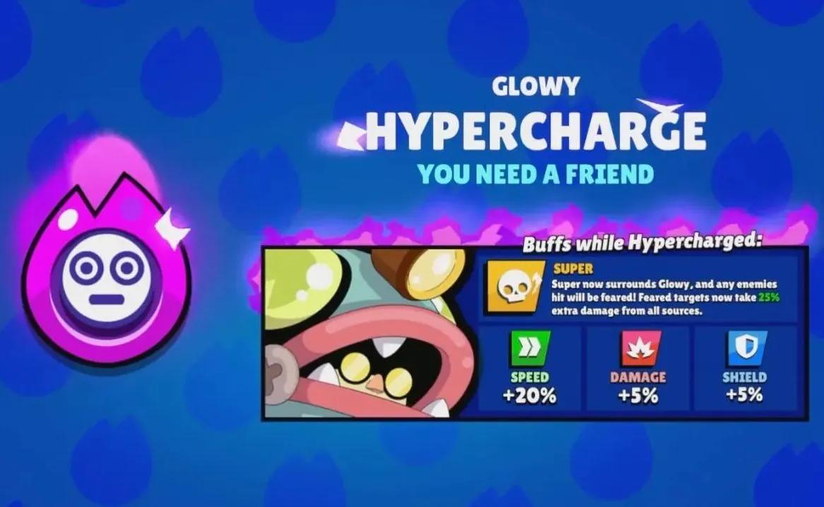 Brawl Stars presenta nuevos hiperataques para Pierce y Glowy.