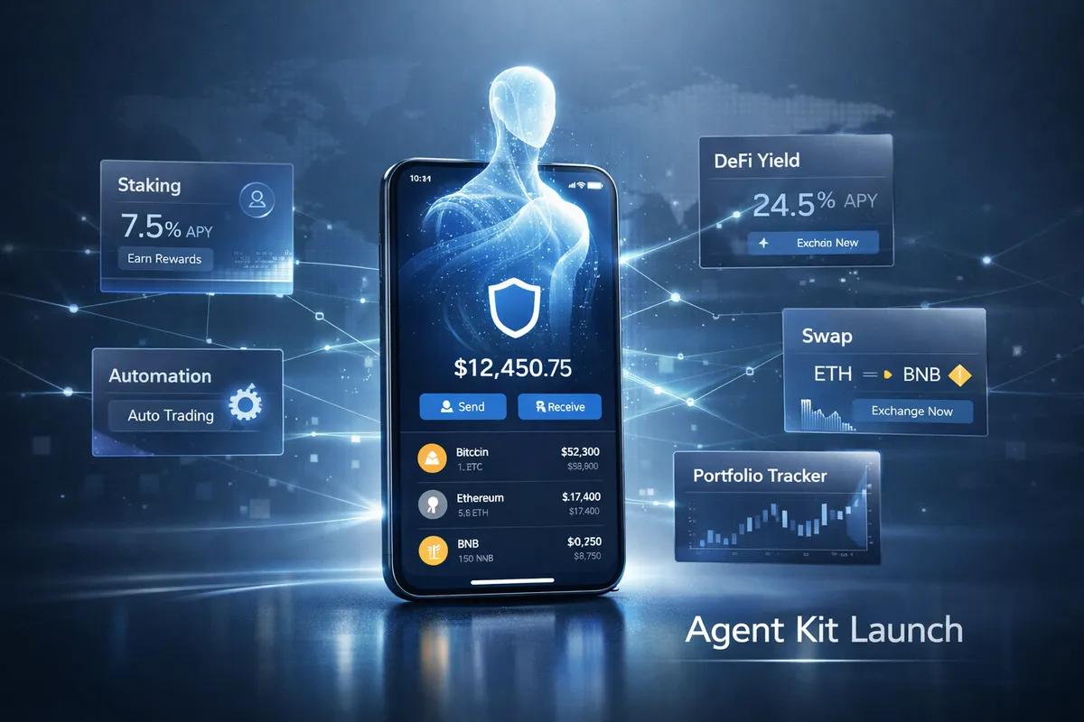 Trust Wallet lanza un kit para agentes.