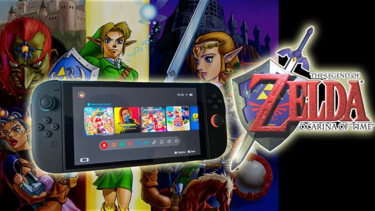 Ocarina of Time Remake y Star Fox se lanzarán para Nintendo Switch 2.