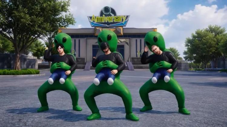 PUBG Mobile se sume en el caos con el evento del Día de los Inocentes de la invasión alienígena.