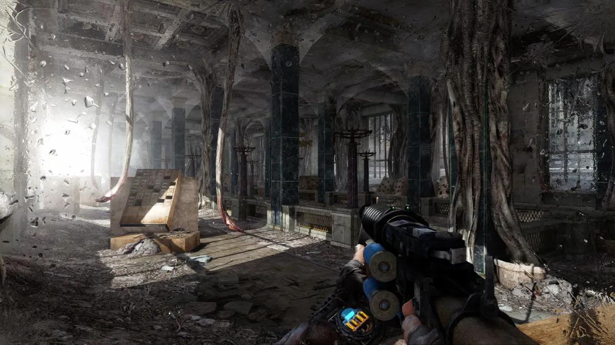 Arte conceptual y capturas de pantalla del cancelado videojuego Metro