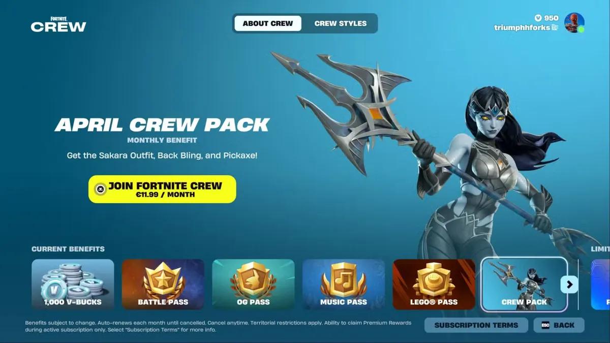 Fortnite Crew Mayo 2026: Se revela el atuendo de Damon y se anuncian cambios en los paVos.