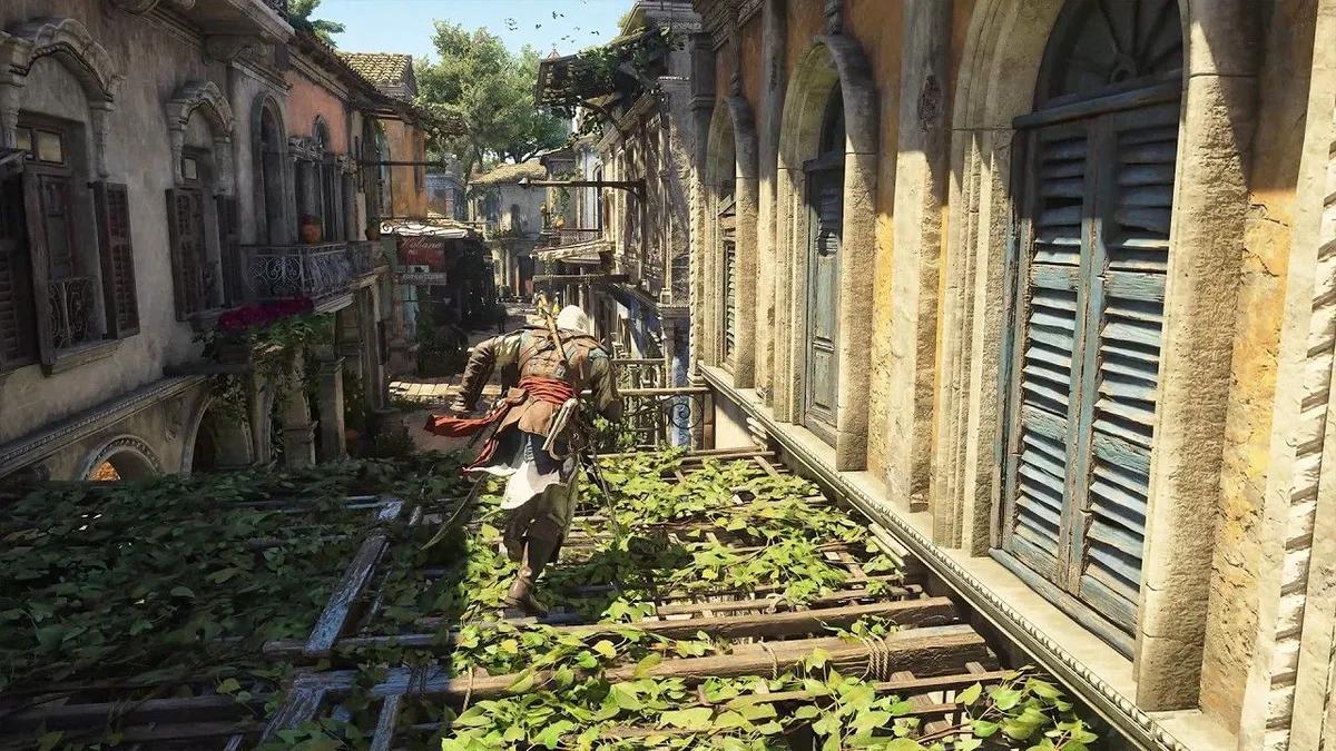 El parkour en Assassin's Creed Black Flag Resynced mejorará con los últimos títulos de la saga.