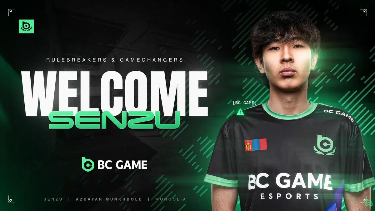 Senzu se une a BC.Game tras un breve paso por Passion UA.