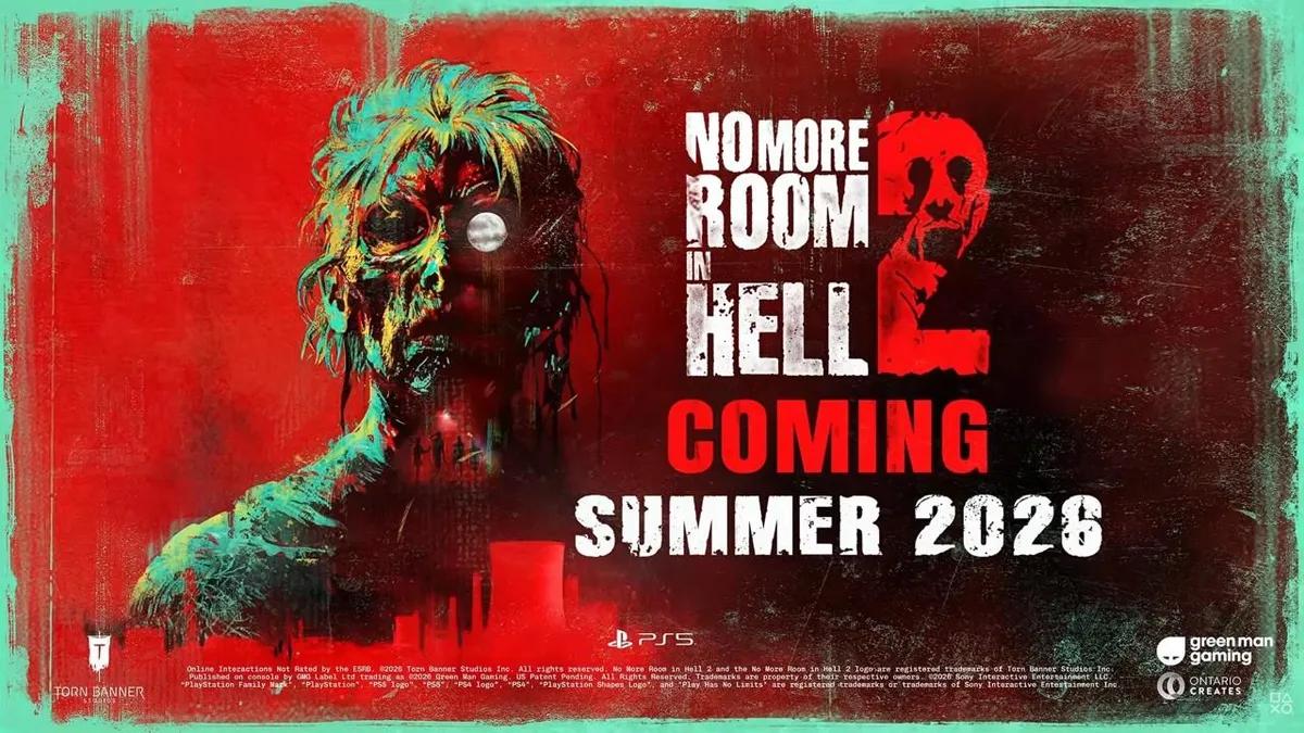 No More Room in Hell 2 llegará a PS5 este verano con soporte para juego cruzado.
