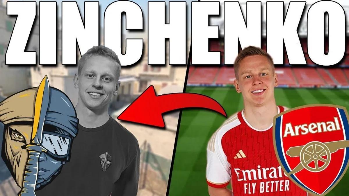Oleksandr Zinchenko podría hacer una aparición inesperada en CS2 en un evento de nivel 1.