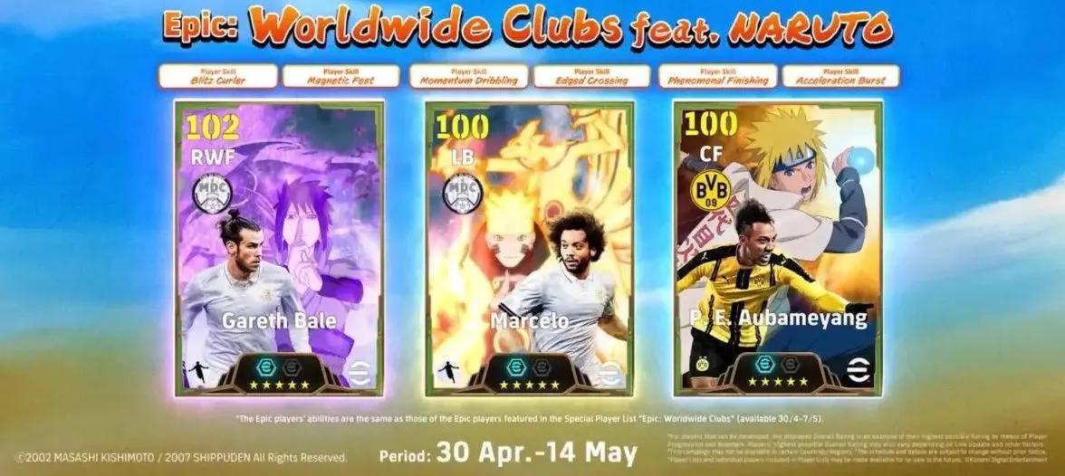 Se ha anunciado oficialmente la colaboración entre eFootball 2026 y Naruto Shippuden.