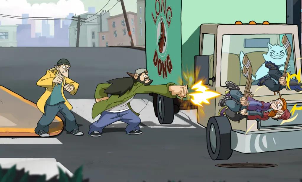 Jay y Silent Bob se abren paso a puñetazos por el View Askewniverse el 20/4