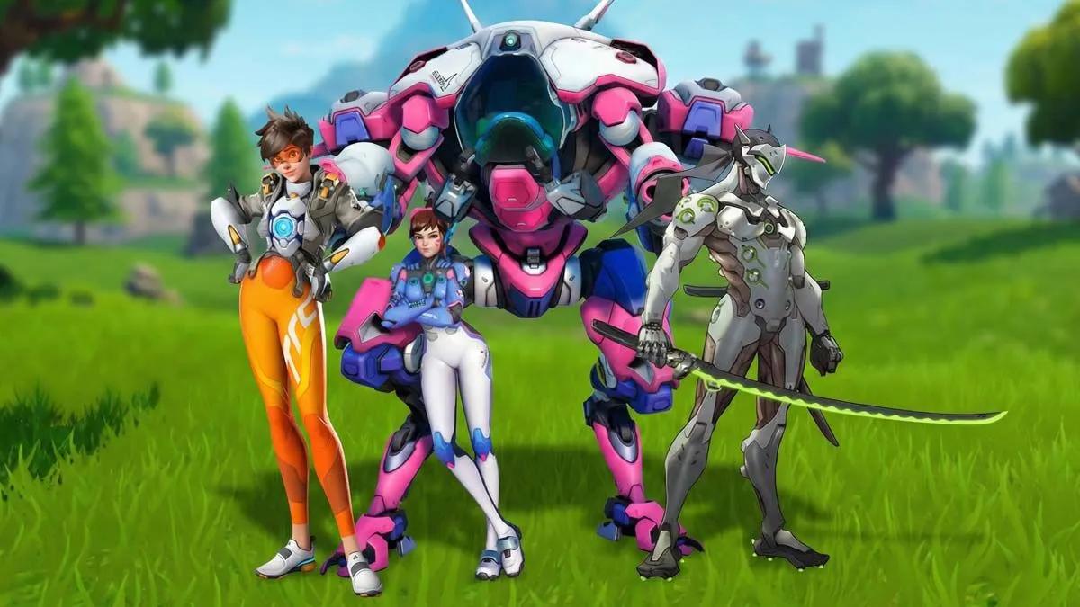 Se insinúa un crossover entre Fortnite y Overwatch: es posible que aparezcan mapas clásicos en la isla.
