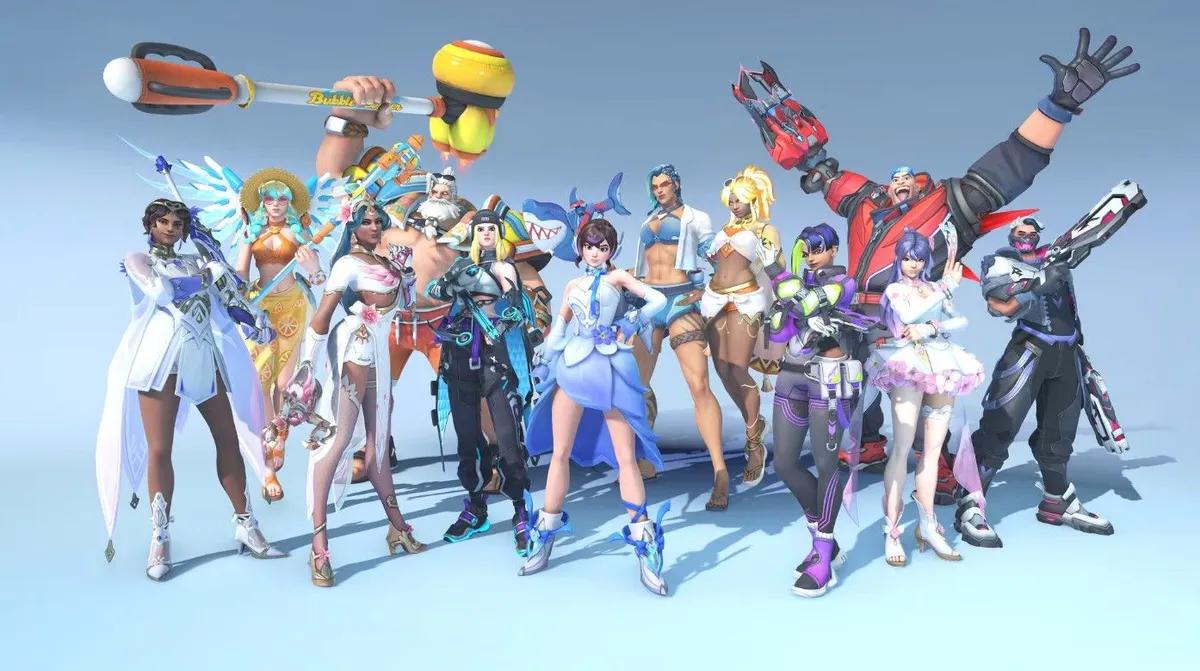 La encuesta de Overwatch revela nuevos conceptos de skins: desde tiburones de batalla hasta motoristas infernales