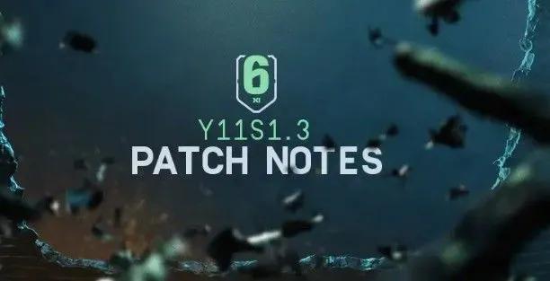 Notas del parche Y11S1.3 de Rainbow Six Siege: mejoras para los operadores, ajustes en el retroceso y correcciones.