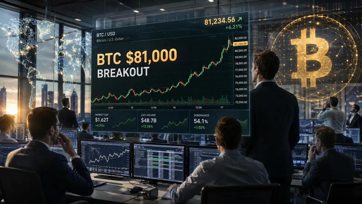 Mercado de criptomonedas en mayo de 2026: Bitcoin supera los 81.000 dólares