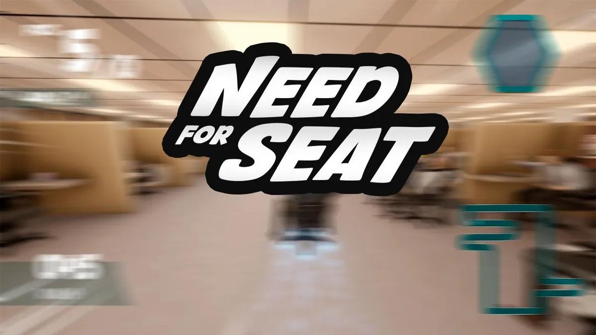 Need for Seat: un nuevo juego de carreras que te permite conducir en una silla de oficina.