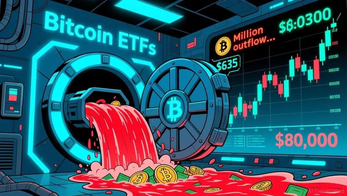 Las entradas de capital a los ETF de Bitcoin terminan tras una racha de 6 semanas con una salida semanal de 1.000 millones de dólares.