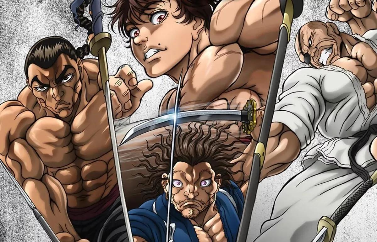 Se revela un nuevo póster del anime Baki-dou, coincidiendo con el estreno de la segunda parte en Netflix en julio de 2026.