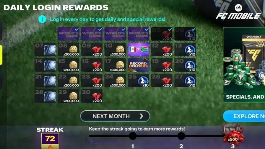 Se espera que el FC Mobile Record Holders Event se lance el 18 de junio