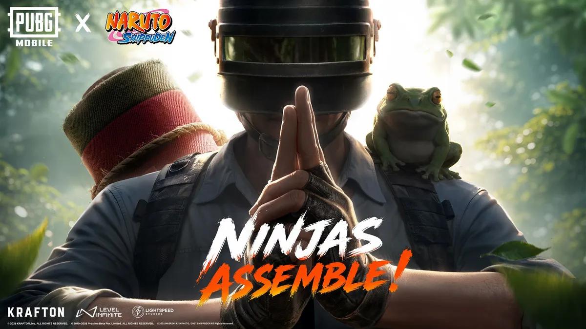 PUBG Mobile anuncia una colaboración con Naruto: Shippuden