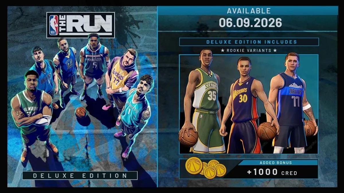 Lanzamiento oficial de NBA THE RUN - Baloncesto arcade sin límites