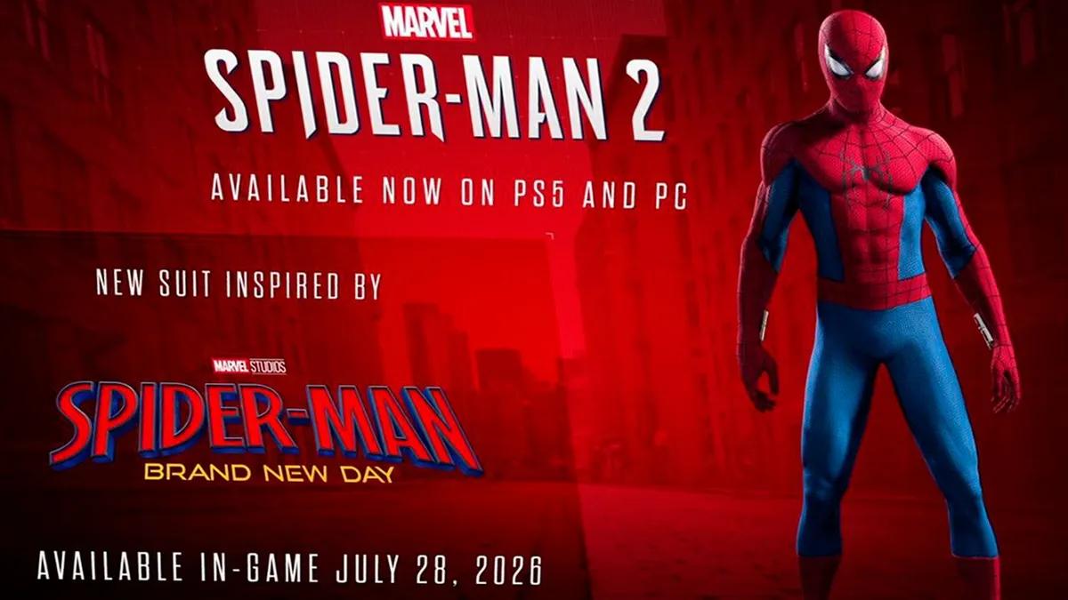 Marvel’s Spider-Man 2 tendrá un nuevo traje – Dedicado a Spider-Man: Nuevo lanzamiento
