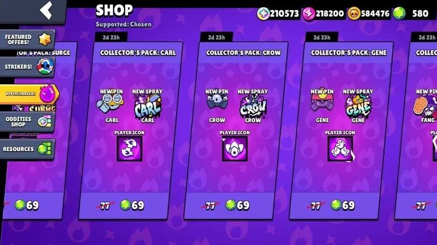 Los objetos cosméticos Hypercharge de Brawl Stars finalmente regresan.