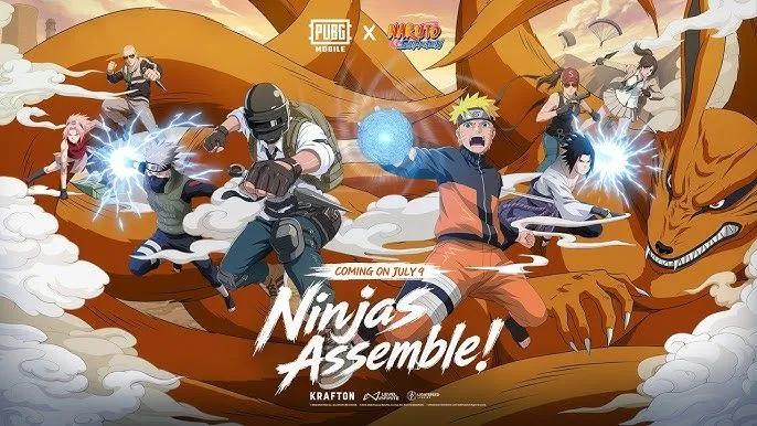 PUBG Mobile revela 9 aspectos de personajes de Naruto Shippuden