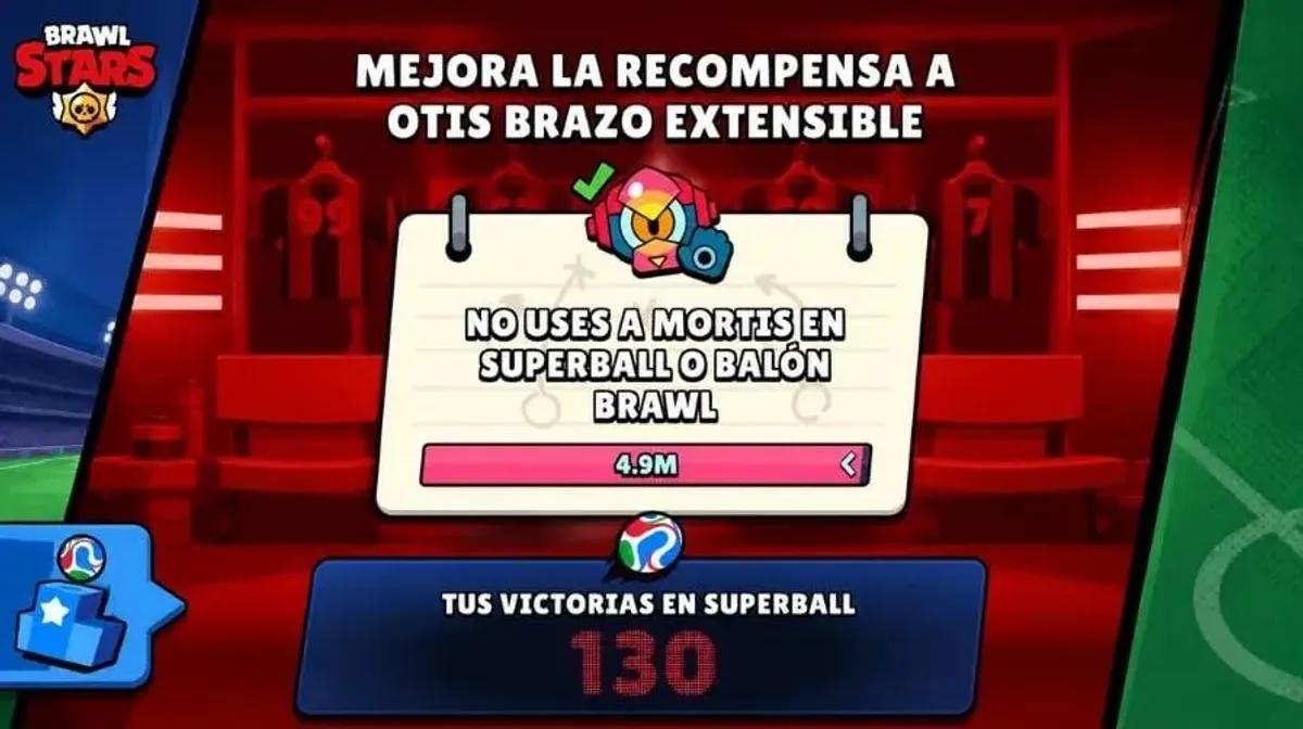 Reclama gratis el aspecto Gridiron Otis en Brawl Stars.