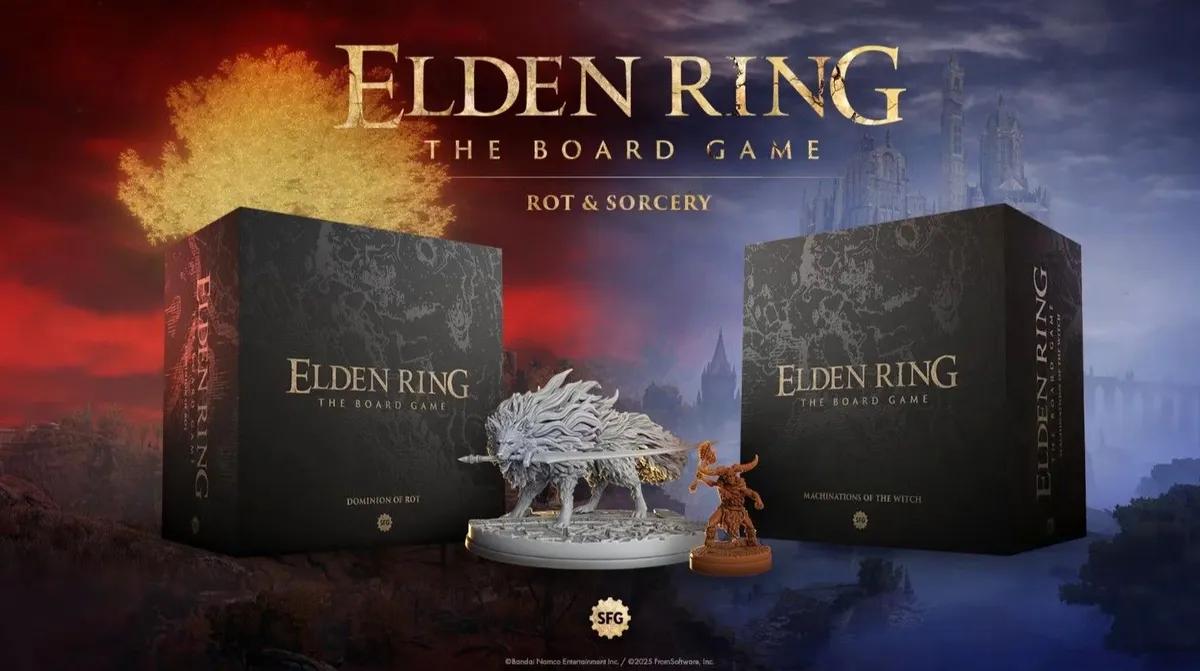 La expansión del juego de mesa «Rot & Sorcery» de Elden Ring tiene fijada su fecha de lanzamiento para julio de 2027, justo cuando Steamforged recorta plantilla y suspende la campaña de financiación colectiva