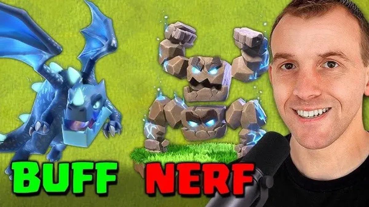 La actualización de equilibrio de julio de Clash of Clans se centra en la meta de los dragones de cara a la temporada de fabricación