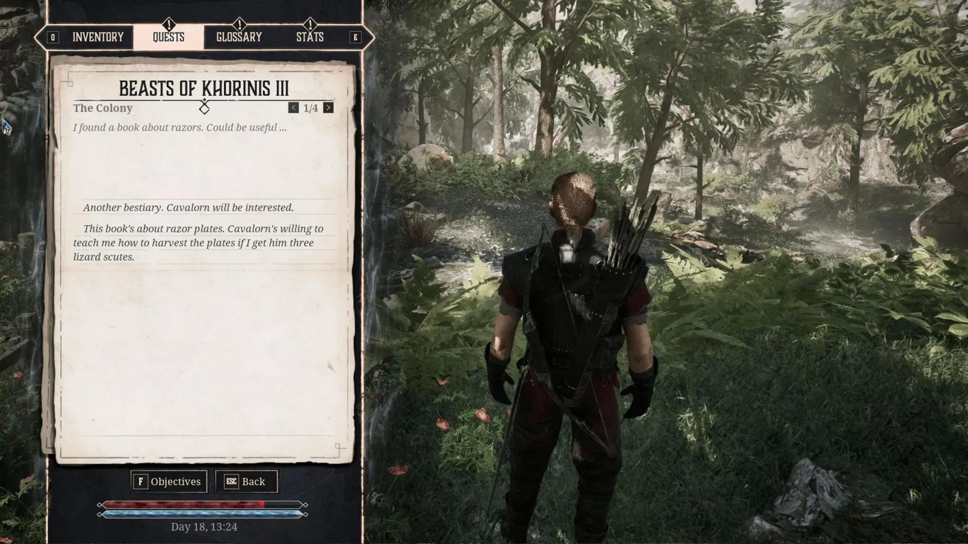 Remake de Gothic 1: Todas las misiones y recompensas de «Beasts of Khorinis»