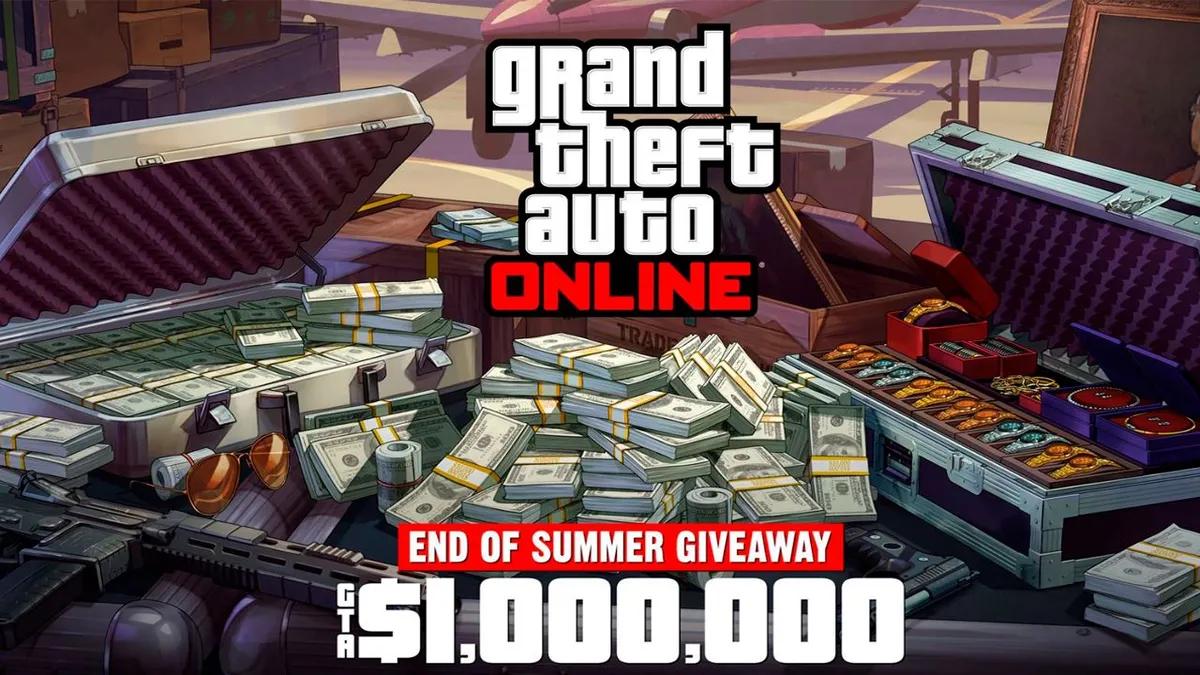 Hasta el 12 de agosto, consigue un bono de 1.000.000 GTA$ en GTA Online