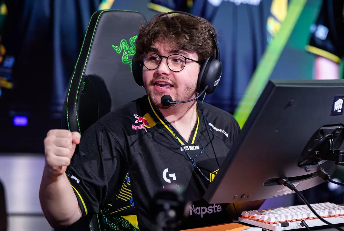 El capitán de Natus Vincere, chloric, se prepara para abandonar el equipo