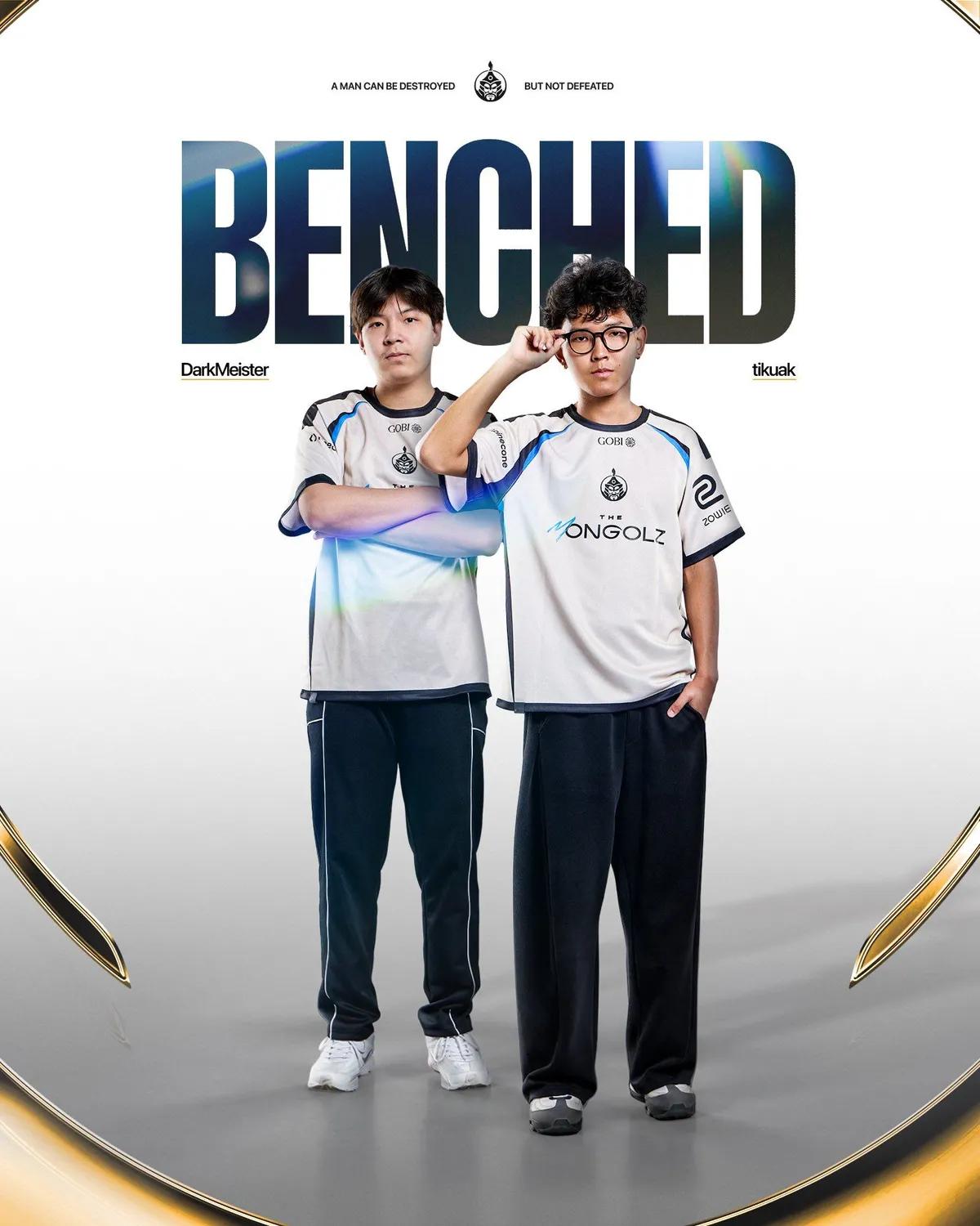 DarkMeister y tikuak, excluidos del equipo por The MongolZ