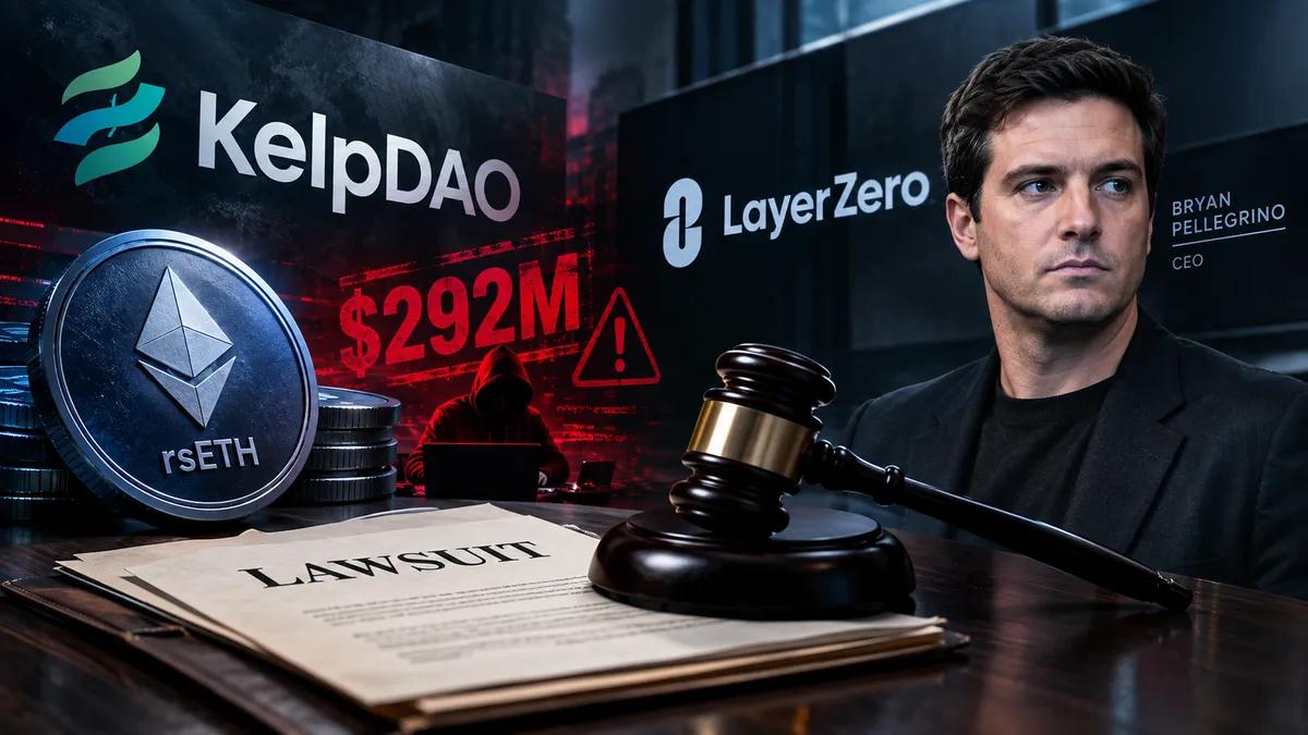 KelpDAO demanda a LayerZero y a su director ejecutivo, Bryan Pellegrino, por el hackeo de rsETH por valor de 292 millones de dólares.
